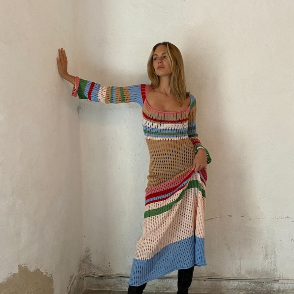 VRG GIRL Crochet dress